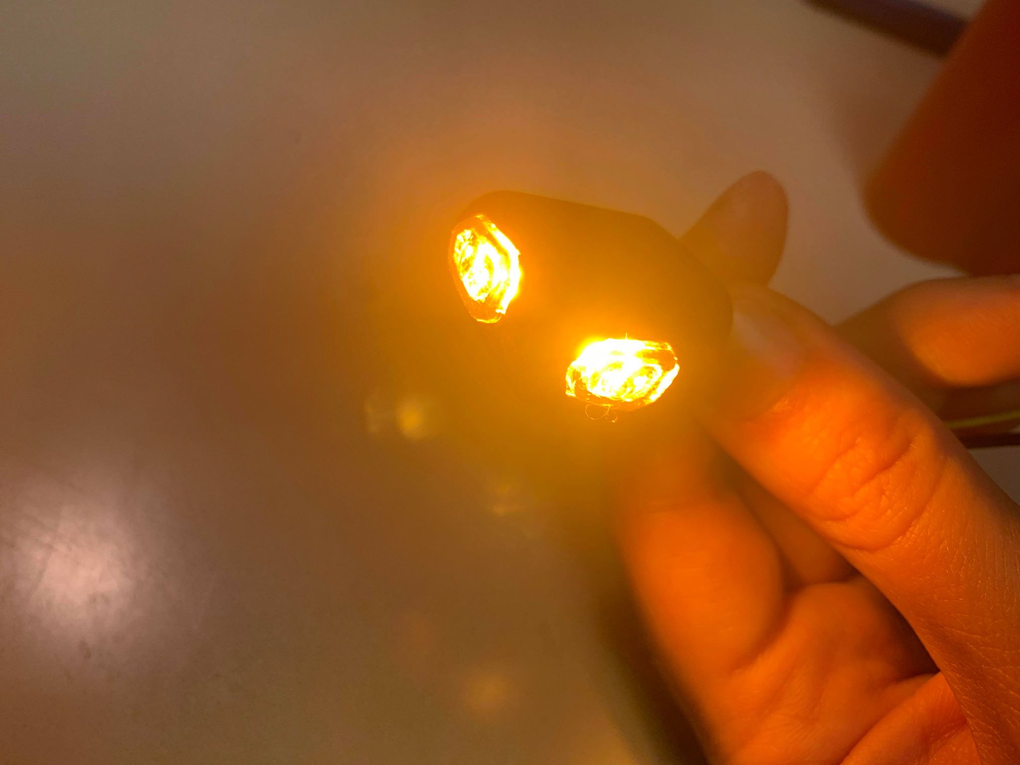 3D print LED Micro blinker DIY building kit   - 6