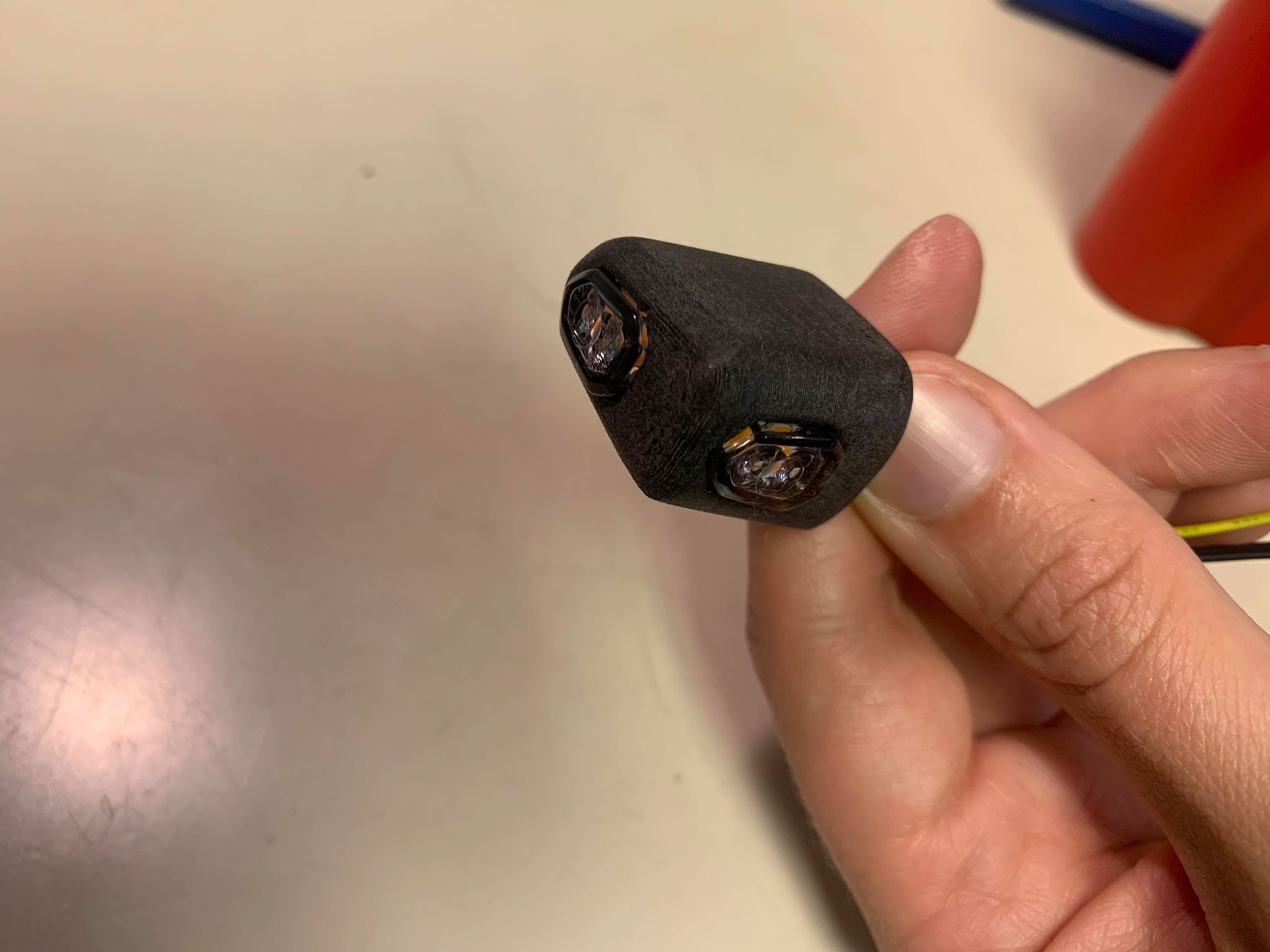 3D print LED Micro blinker DIY building kit   - 5