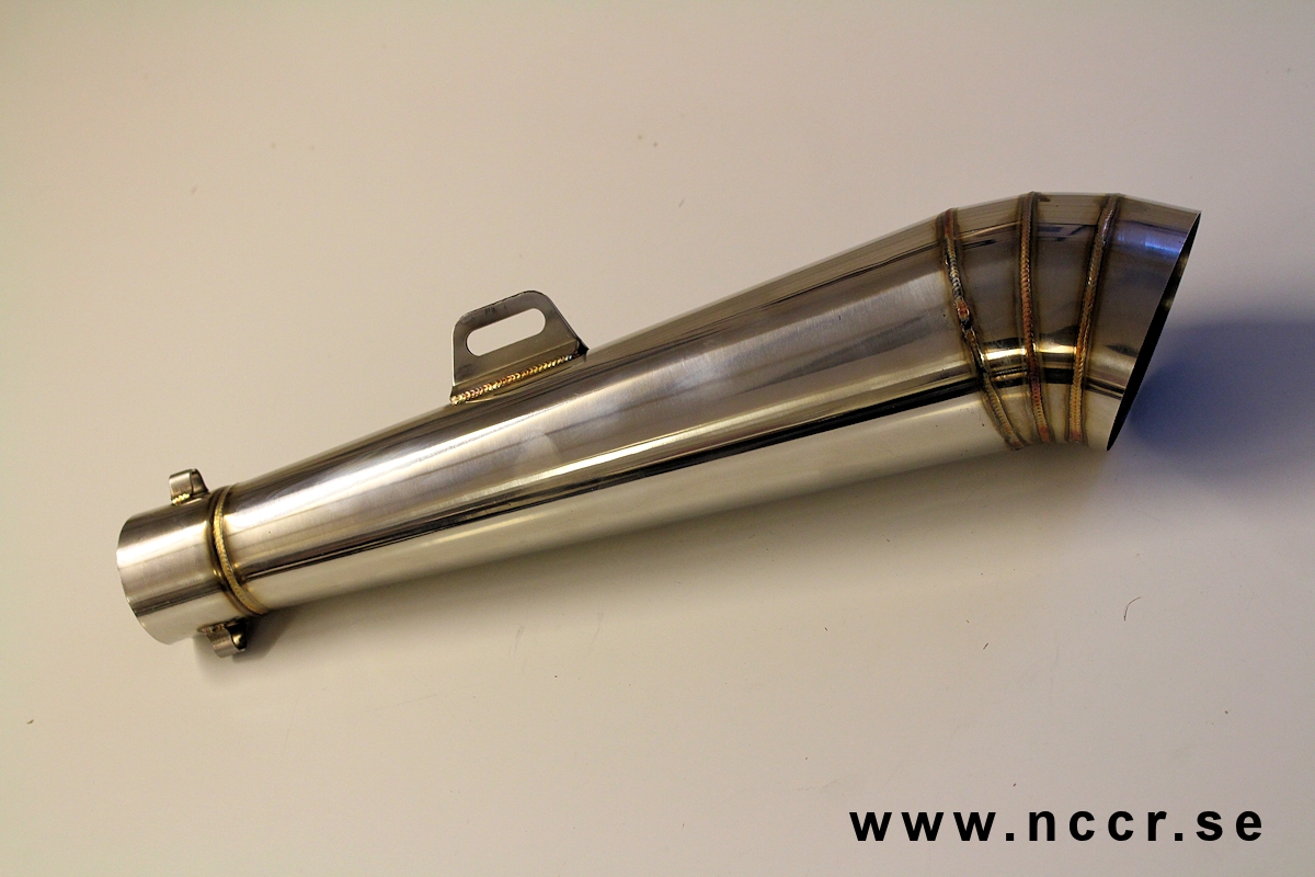 Straight Megaphone Race exhaust can - 3