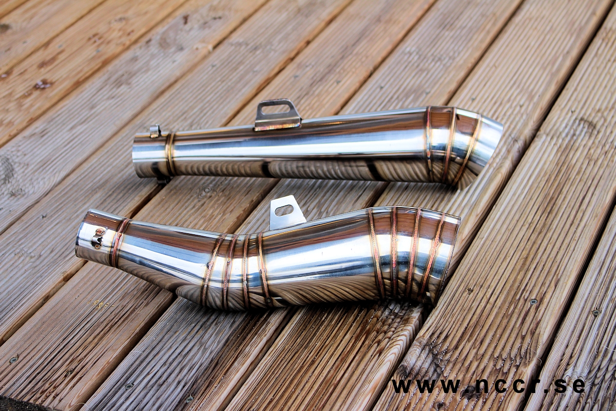 Straight Megaphone Race exhaust can - 6