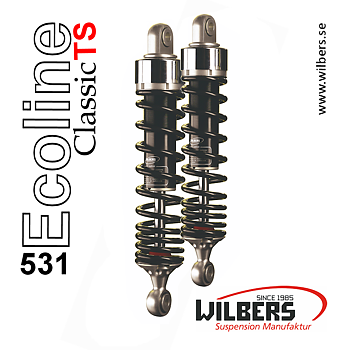 Wilbers Ecoline 531 TS Road, MOTO GUZZI Le Mans 3-4 DÄS , M-år 81>