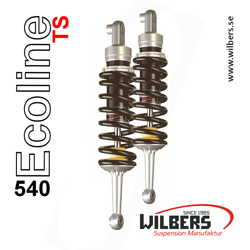 Wilbers Ecoline 540 TS Road, HARLEY-DAVIDSON Dyna Wilde Glide , M-år 09>