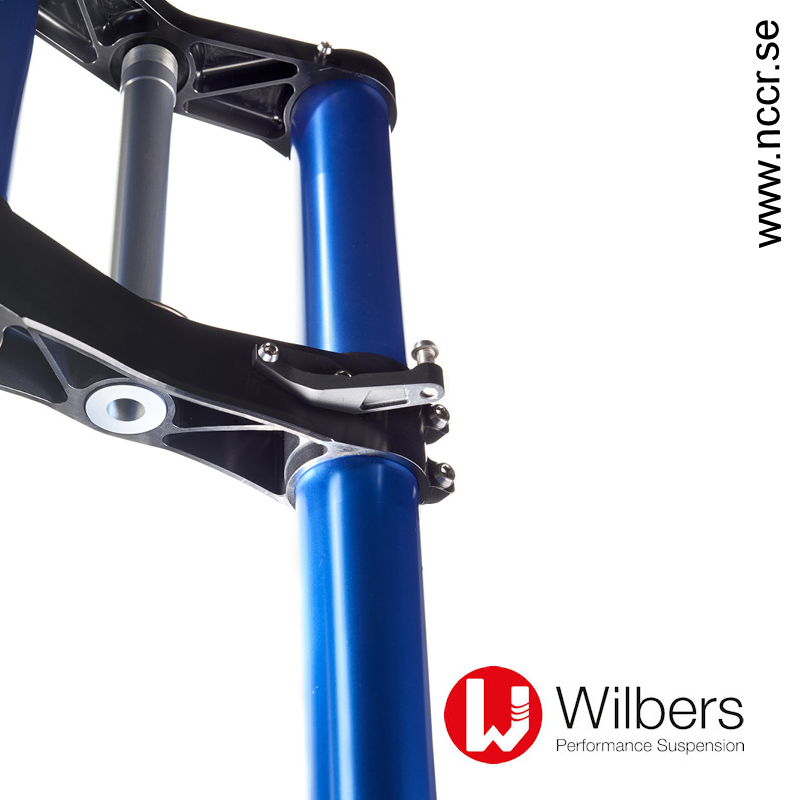 Wilbers Powered by ZF Gabel 46R med Open Cartridge Nightline, BMW R nineT 1N12, 2008 - 2017 - 6