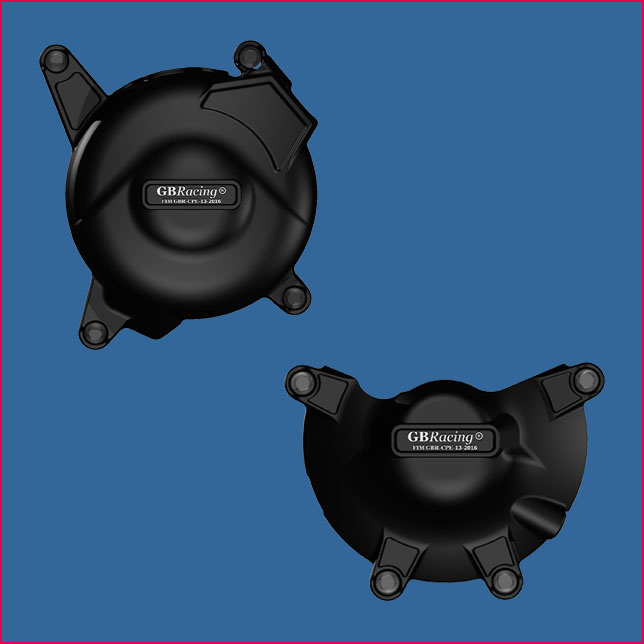 EBR 1190 RX / SX factory GB Racing Engine Covers, pair - 3