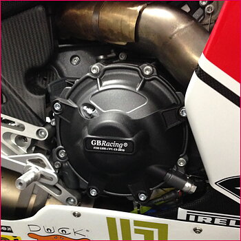 EBR 1190 RX / SX factory GB Racing Engine Covers, pair