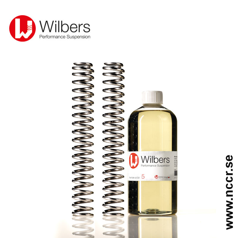 WILBERS SAE 2,5-5-7,5-10-15-20 Zero Friction syntetiska Gaffelolja 1 liter