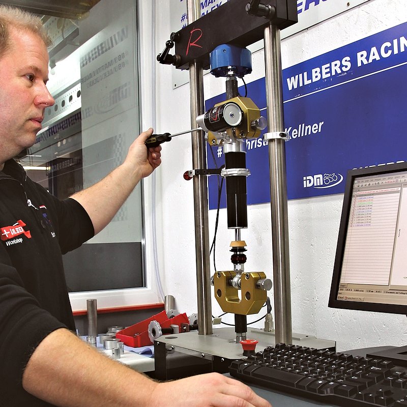 Wilbers stötdämpare Typ 540 Road, Triumph Sprint RS 955 i 695AC, 2002 - 2003 - 2