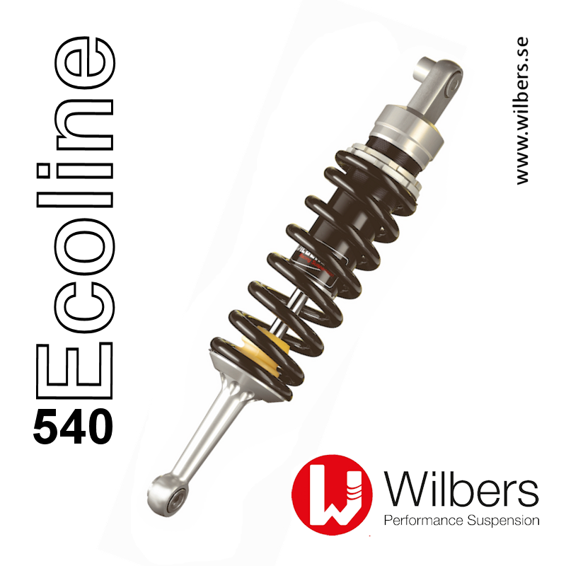 Wilbers stötdämpare Typ 540 Road, Triumph Tiger 1050 Sport 115NG / NH01, 2012 - 2013