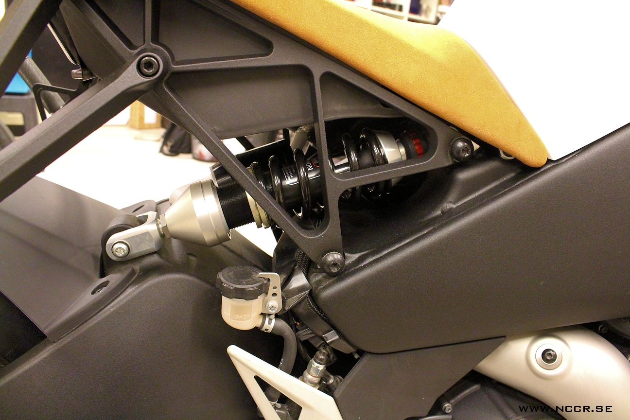Nightline (all black) EBR 1190 RX / SX WILBERS Adjustline 632 Mono Competition Rear Shock - 8
