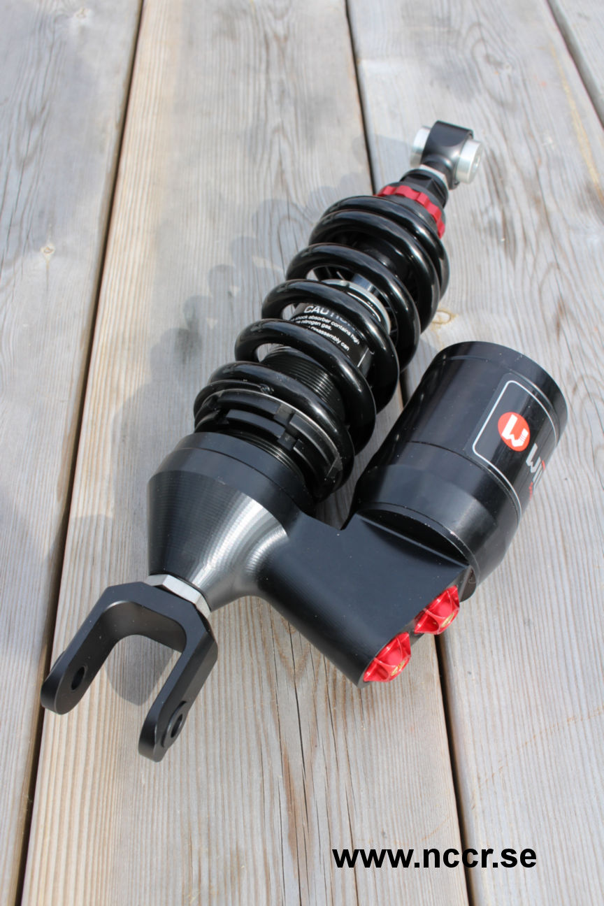 Nightline (all black) EBR 1190 RX / SX WILBERS Adjustline 632 Mono Competition Rear Shock - 4