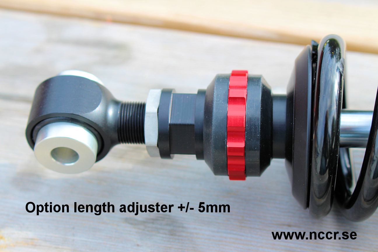 Nightline (all black) EBR 1190 RX / SX WILBERS Adjustline 632 Mono Competition Rear Shock - 3
