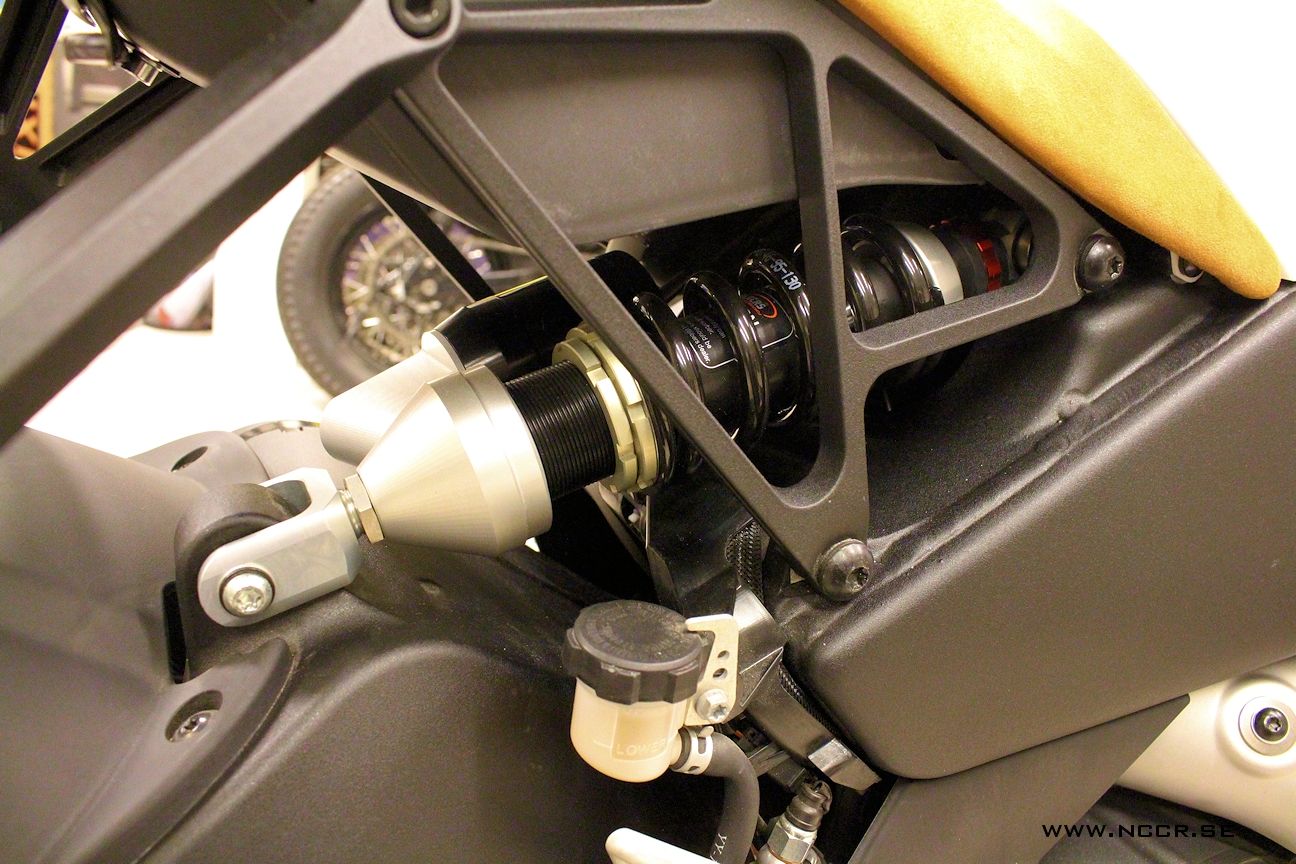 Nightline (all black) EBR 1190 RX / SX WILBERS Adjustline 632 Mono Competition Rear Shock - 10