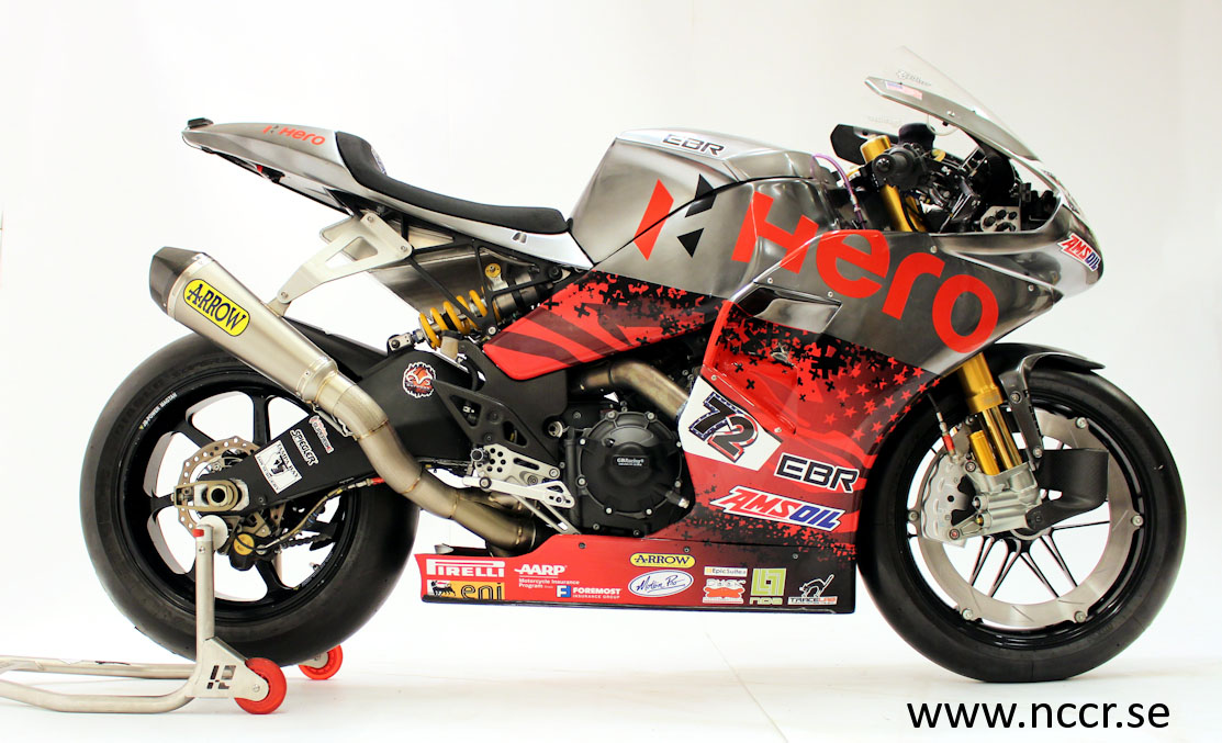 EBR 1190 WSBK Style Race Seat  - 12