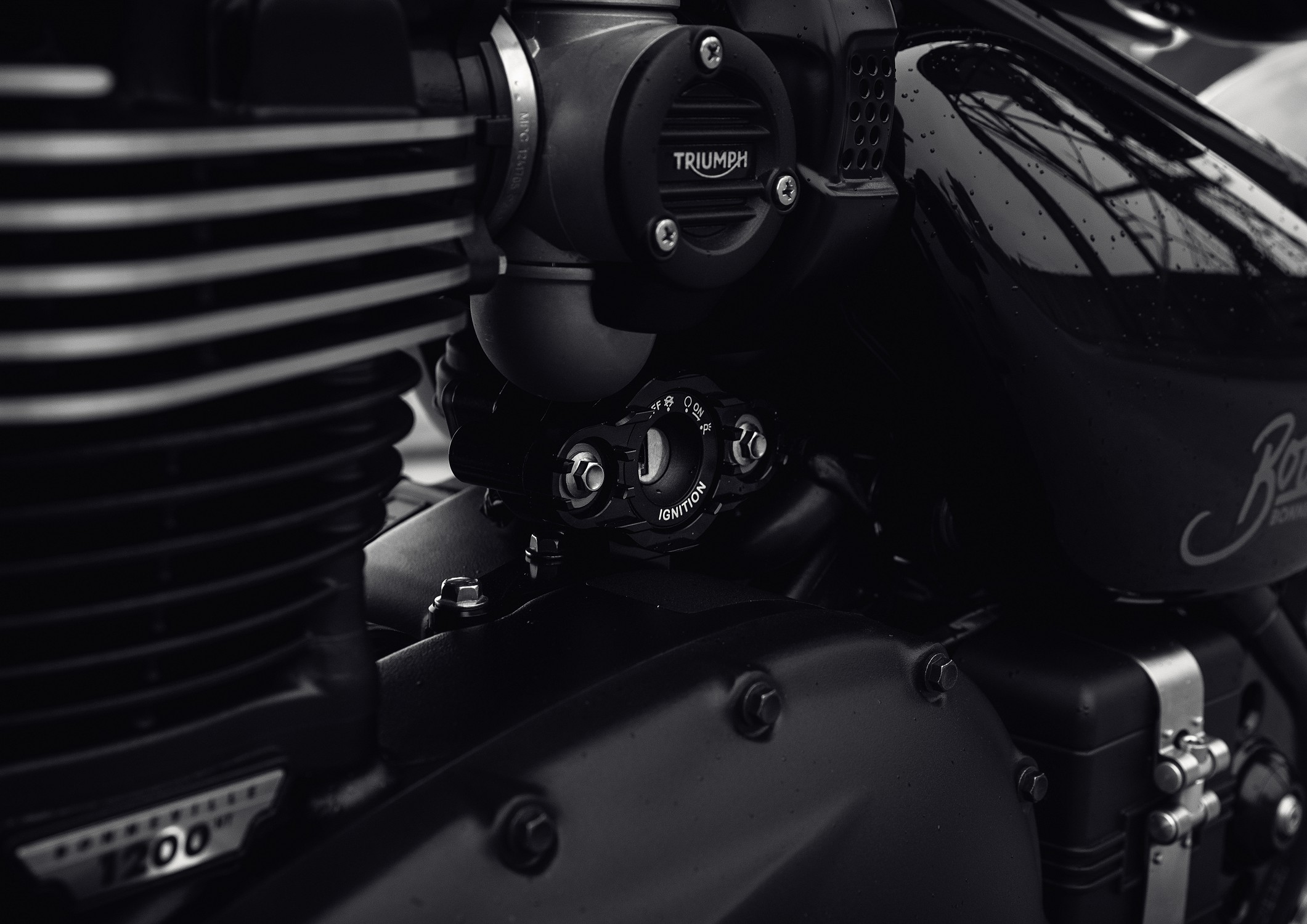 Wunderkind Zündschloss Gehäuse Triumph Bobber - 2