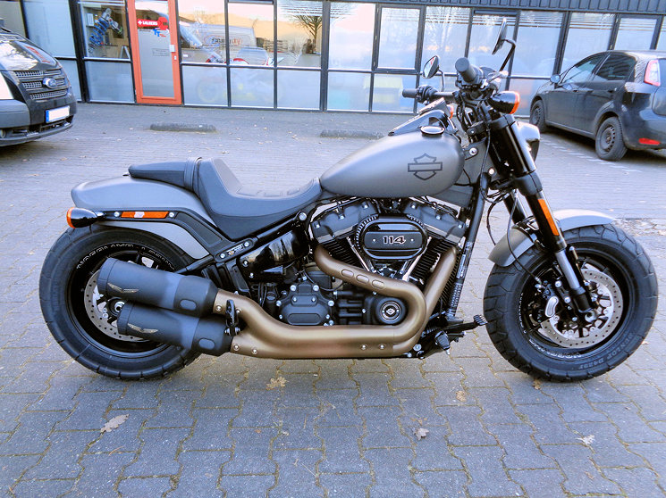 Wilbers stötdämpare Typ 640 Road, Harley-Davidson Fat Bob FXFB ST1, 2016 - 2018 - 13