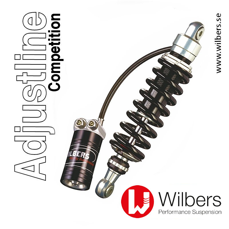 Wilbers stötdämpare Typ 641 Competition, Triumph Tiger 800 XR/XRt/XRx A082 / C201, 2014 - 2015