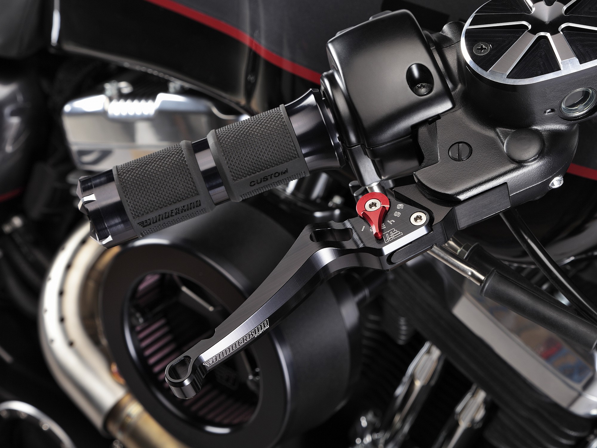 Wunderkind -Design W- kopplingshandtag Harley - 3