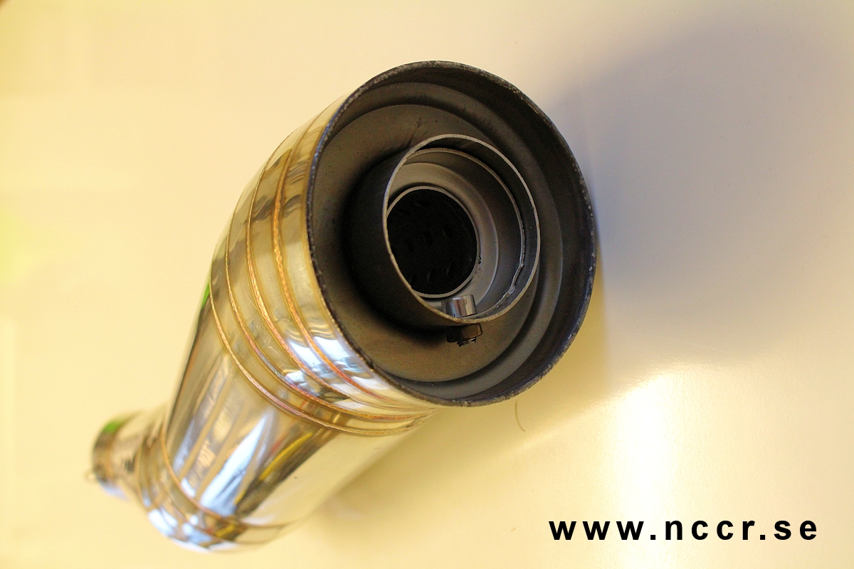 Curved Megaphone Race exhaust can - 5