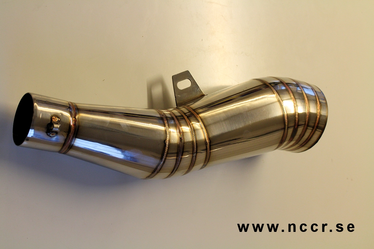 Curved Megaphone Race exhaust can - 4