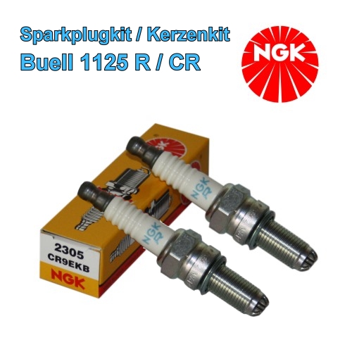 NGK Kerzenset Buell 1125 R / CR
