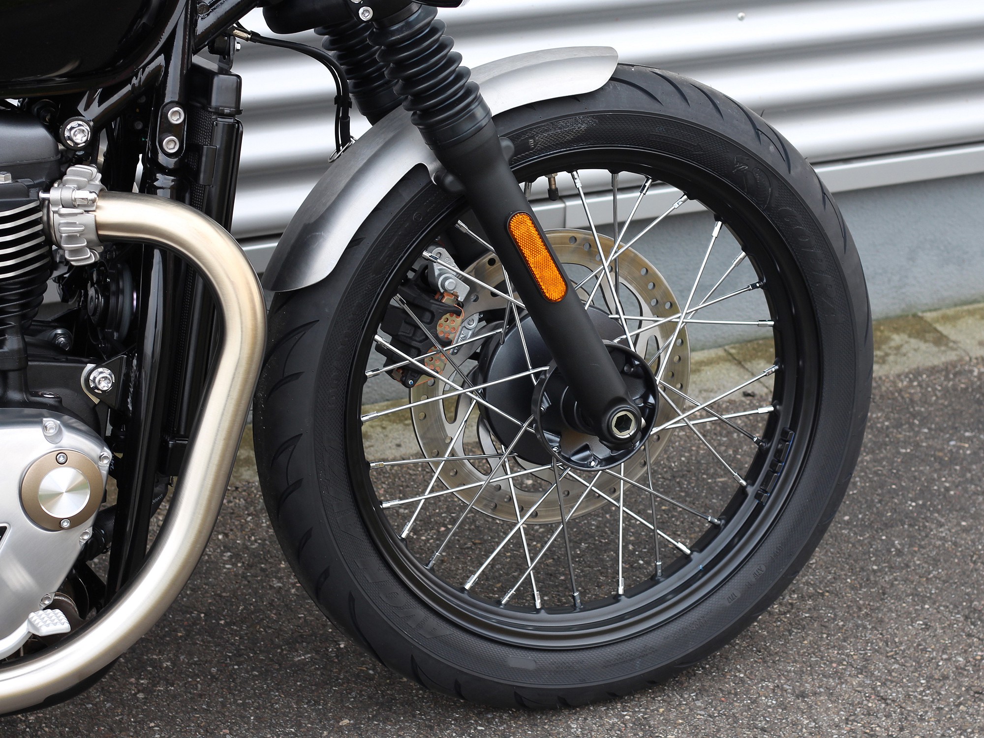 Wunderkind Triumph Plåt framskärm 19" hjul - 4