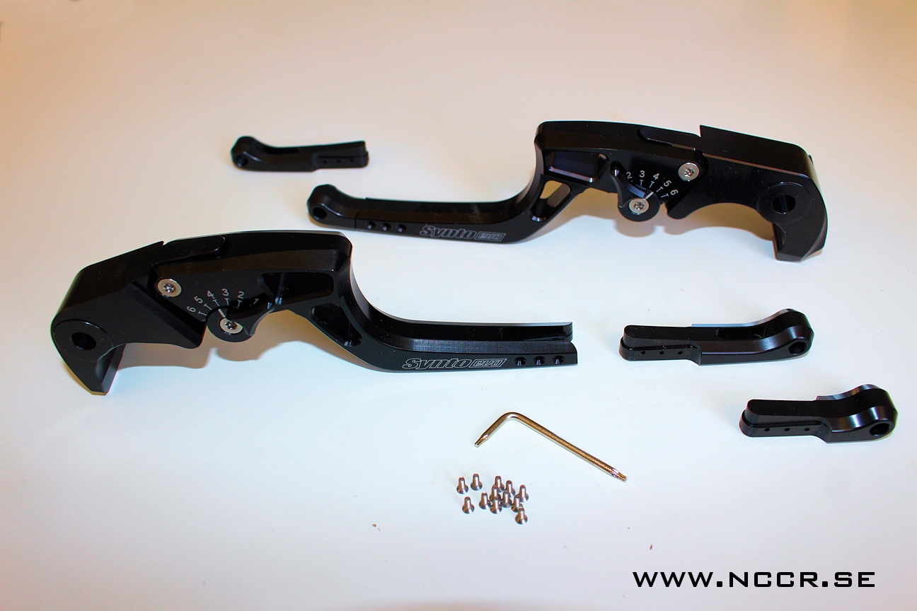 SyntoRace Clutch / Brake Lever (par) EBR 1190 by ABM - 2