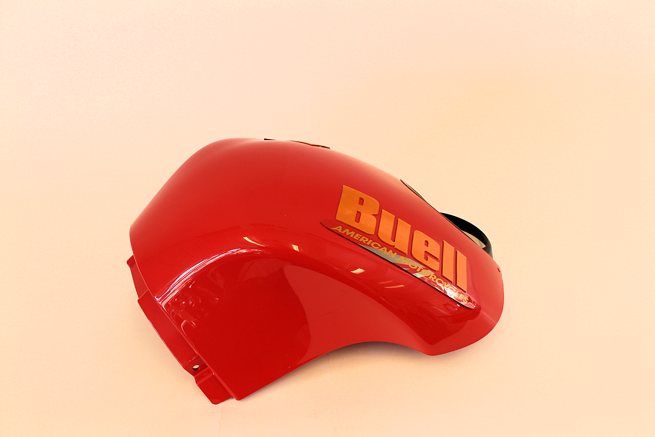 Airbox Cover Buell XB / 1125 Racing Red with decals - 4