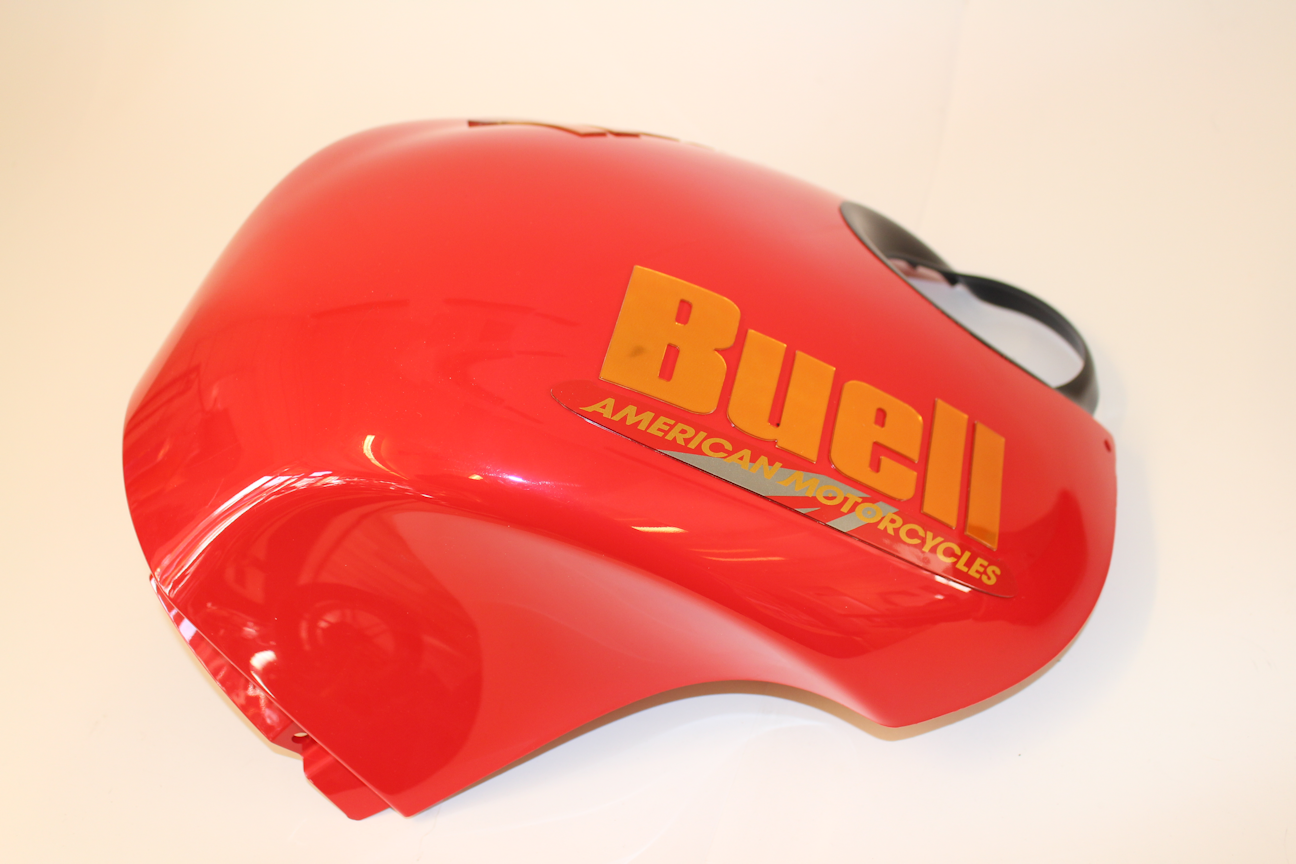 Airbox Cover Buell XB / 1125 Racing Red with decals