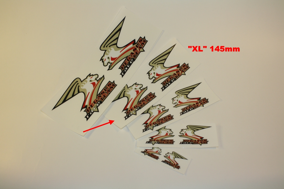 Pegasus Raceteam Stickers "XL" - 2