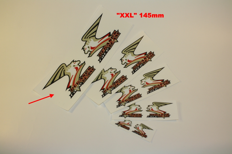 Pegasus Raceteam Stickers "XXL" - 2