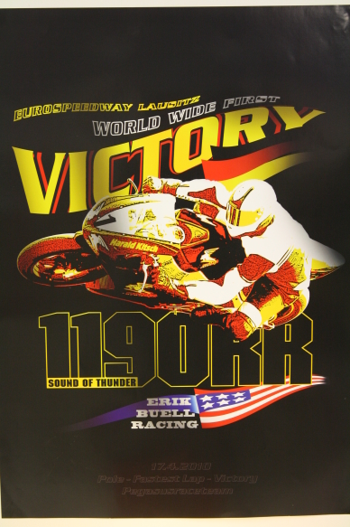 Poster Buell 1190 RR-B, FIRST VICTORY