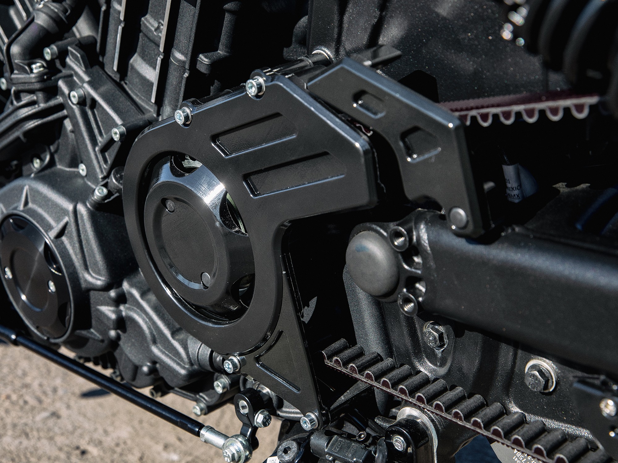 Wunderkind Open pulley drive Indian Scout