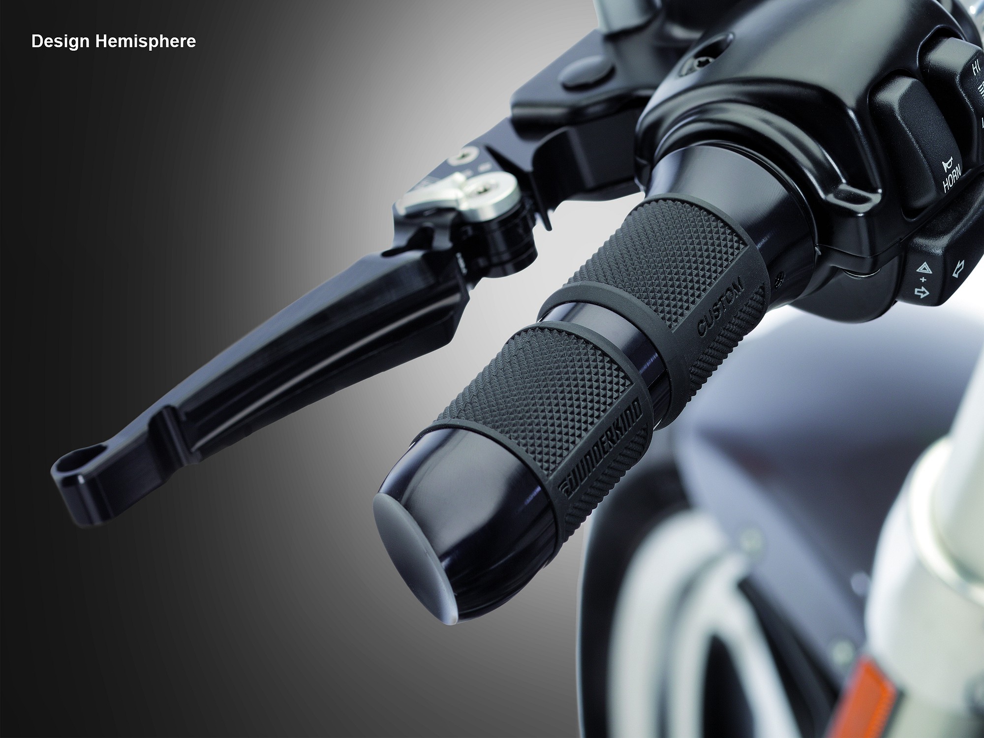 Wunderkind Handle grips 1 inch, HD e-throttle models - 6