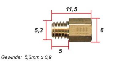 Mikuni Huvudmunstycke&nbsp; #120