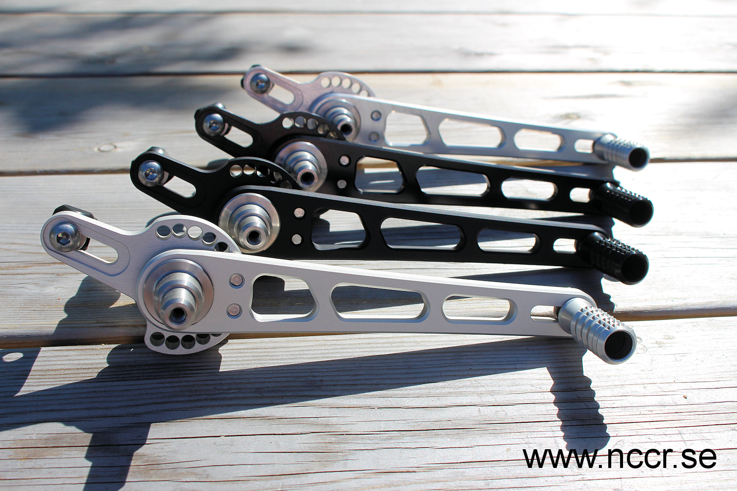 Universal fotpinnar set RACE, par Made in Germany - 3