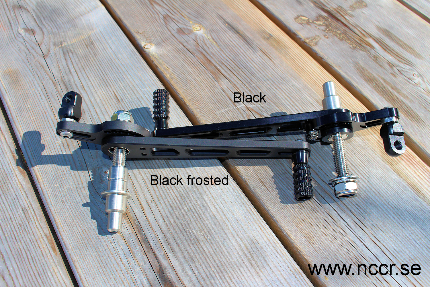 Universal fotpinnar set RACE, par Made in Germany - 10