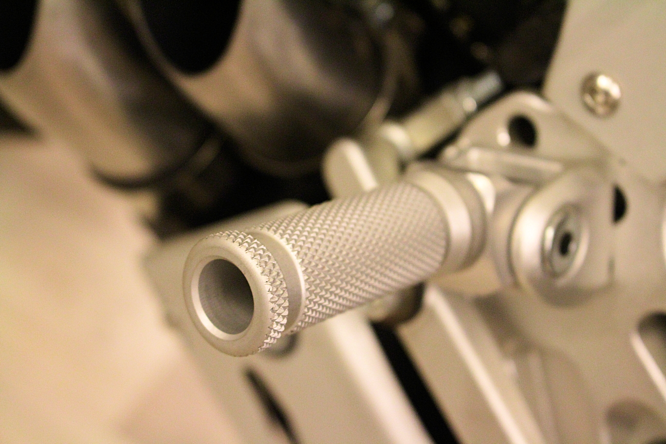 Footpeg kit (pai) EBR 1190 RX / SX 2014- Silver