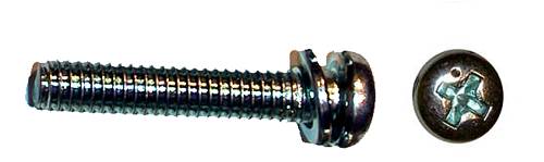 Förgasar skruv 4x20