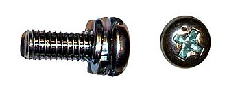 Förgasarskruv Kawasaki 5x12