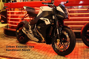 EBR 1190 RX / SX Exhaust tips