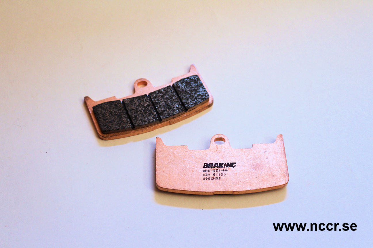 Braking Bromsklossar Fram CM 55 BUELL XB9R FIREBOLT, Braking Art. Nr.  895CM55 - 2
