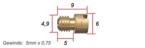 Mainjet Mikuni #132,5