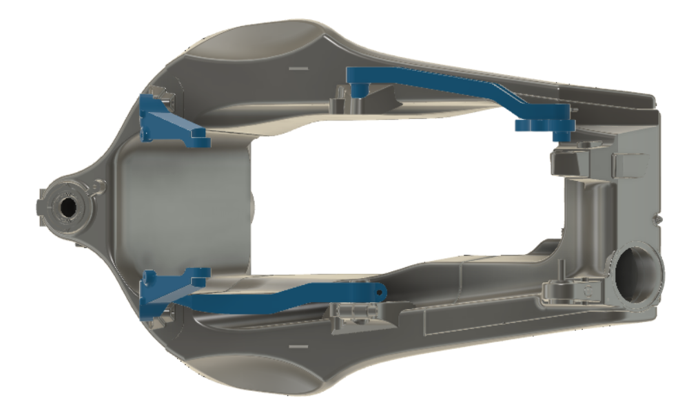 EBR 1190 RX/ SX /RS Chassis Stabilizer Kit - 9