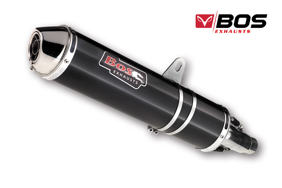 BOS Kolfiber-stål för Suzuki GSX 600/750 F