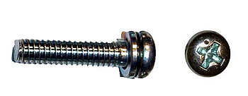 Förgasarskruv Kawasaki 4x16