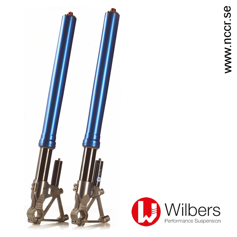 Wilbers Powered by ZF Gabel 46R med Open Cartridge Nightline, BMW R nineT R1ST, 2013 - 2016 - 7