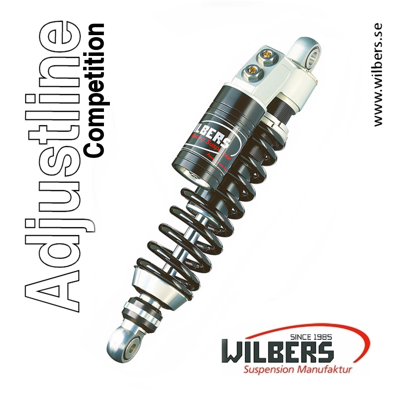 Adjustline 633 Mono Competition S , Stötdämpare Wilbers, KAWASAKI KX 65 KX 065 B, M.år. 02>