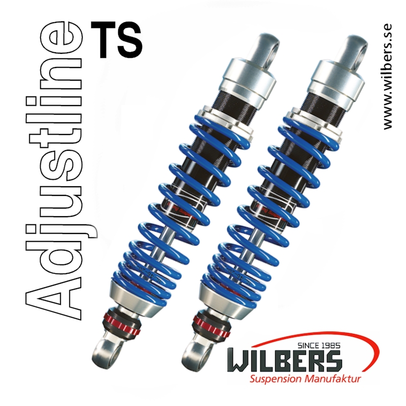 Adjustline 630 TS Road Shocks (Pair) Wilbers, HARLEY-DAVIDSON 883 Iron XL 2 , My. 10> - 2
