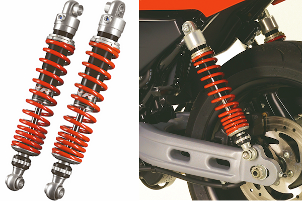 Adjustline 630 TS Road Stötdämpare (Par) Wilbers, HARLEY-DAVIDSON XR 1200 XR 1  , M.år. 08> - 2