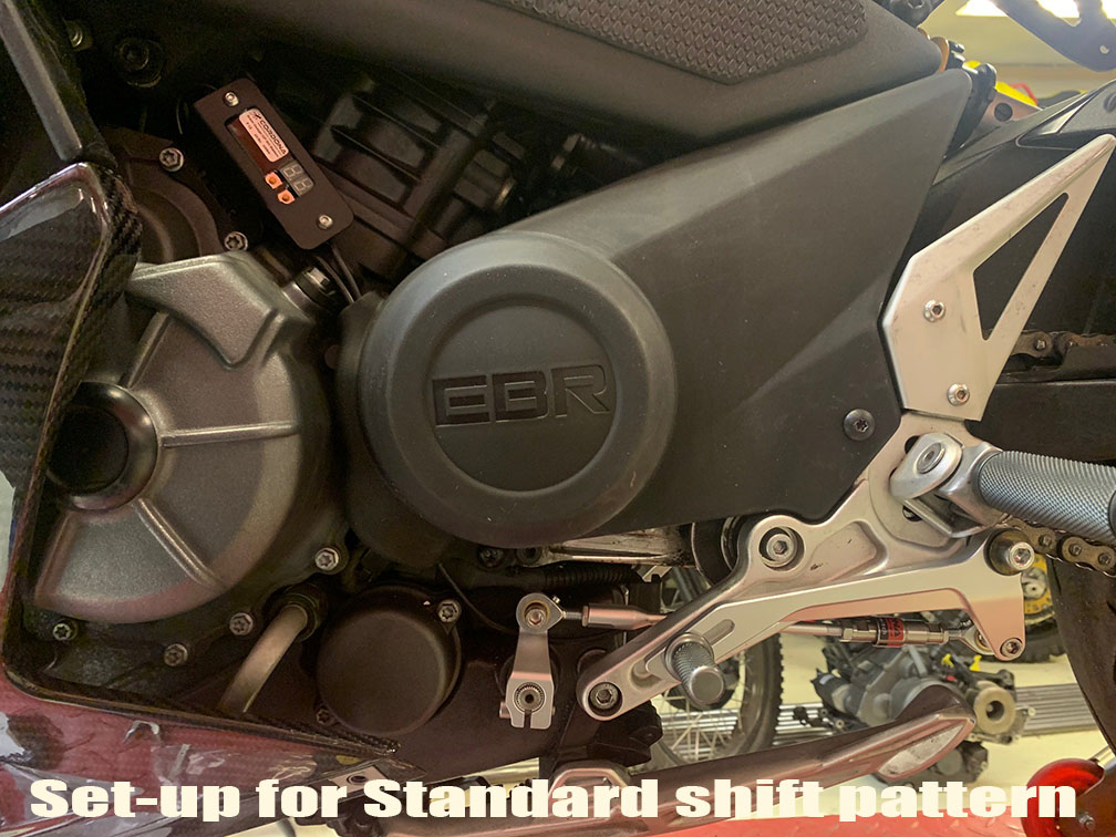 Buell 1125 R/CR Quick Shift Kit, Generation 2, GP and Standard shift pattern - 9